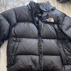 The North Face Charcoal Puffer Jacket